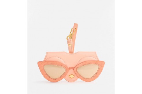 ANY DI - custodia occhiali cat eye peach