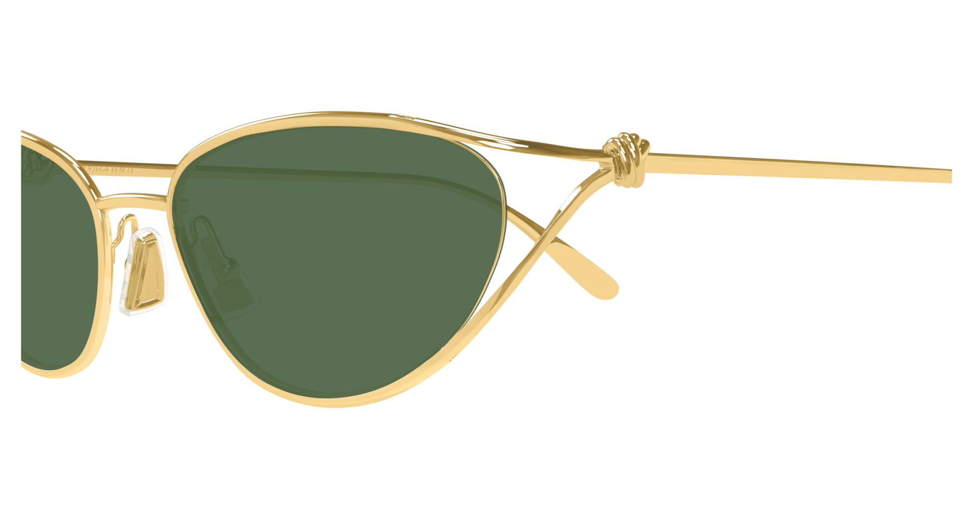 Bottega Veneta - BV1330S 004 gold gold green