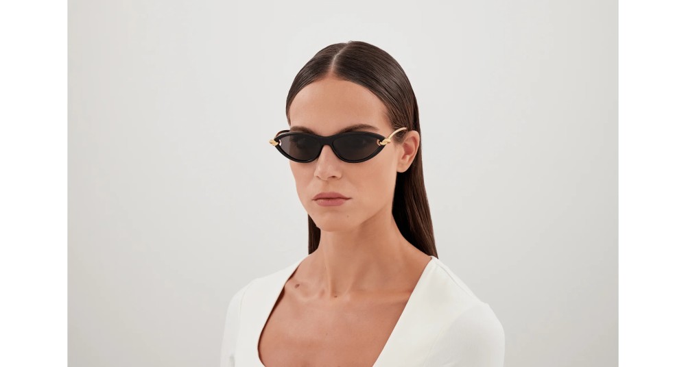 Bottega Veneta - BV1390S 001 black gold grey