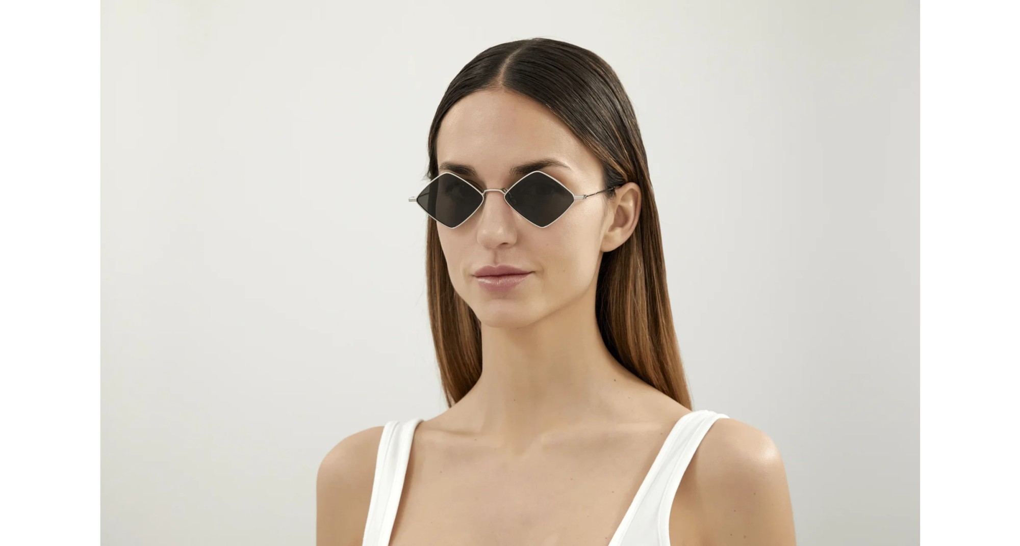 Saint Laurent - SL 302 LISA 001 silver silver grey
