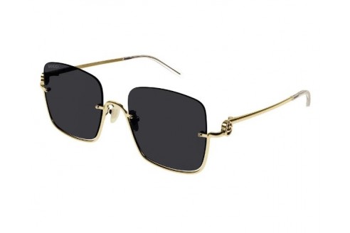 GUCCI - GG1279S 001 gold gold grey -...