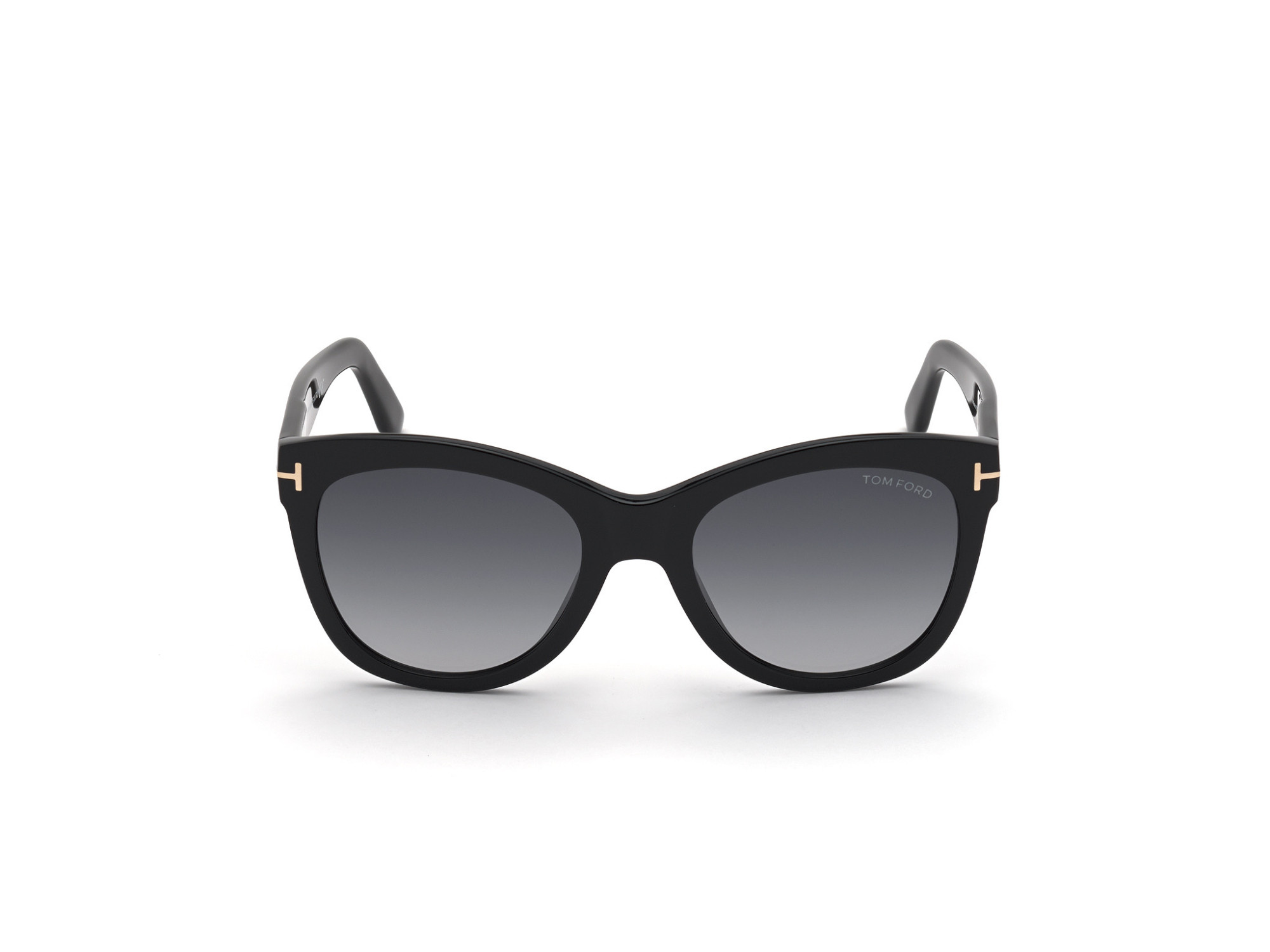 Tom Ford - Ft0870 nero lucido / fumo grad