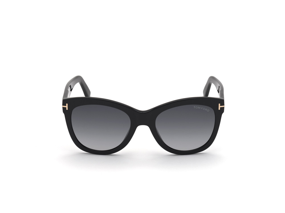 Tom Ford - Ft0870 nero lucido / fumo grad