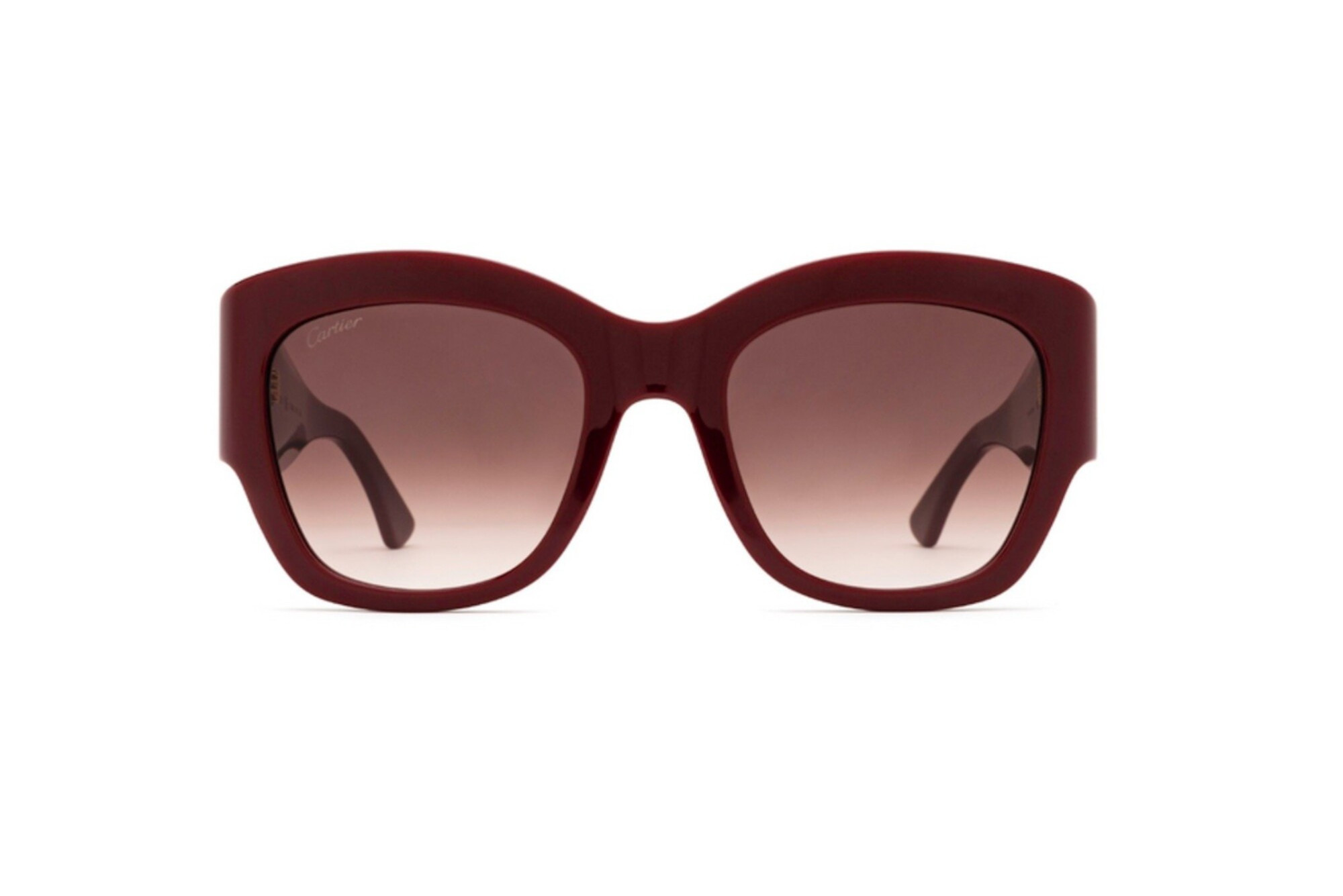 CARTIER - CT0304S 003 burgundy burgundy red