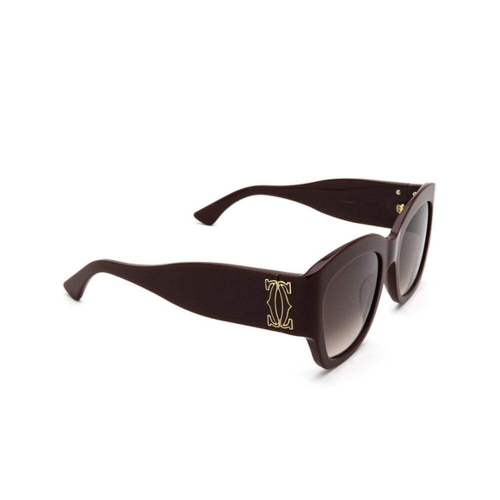 CARTIER - CT0304S 003 burgundy burgundy red